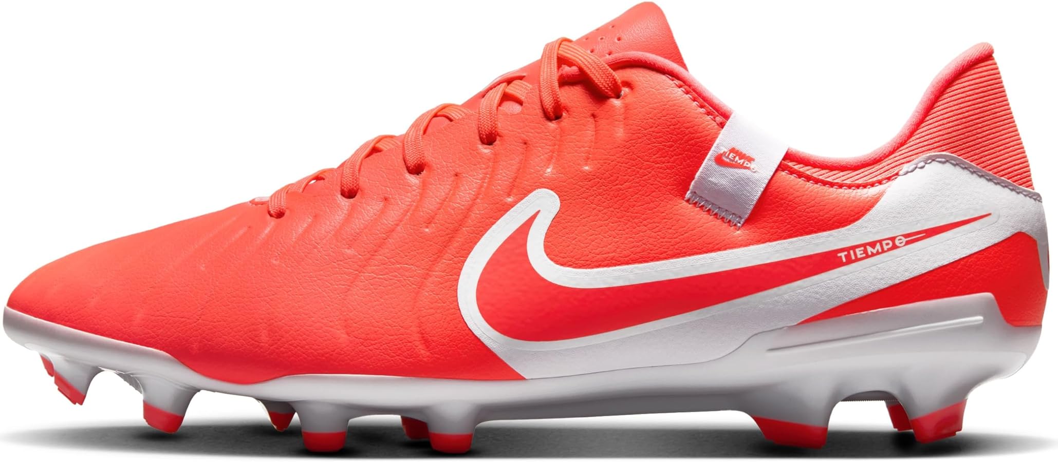 Nike Men's Tiempo Legend 10 Academy MG Sneaker, Hot Lava White, 41